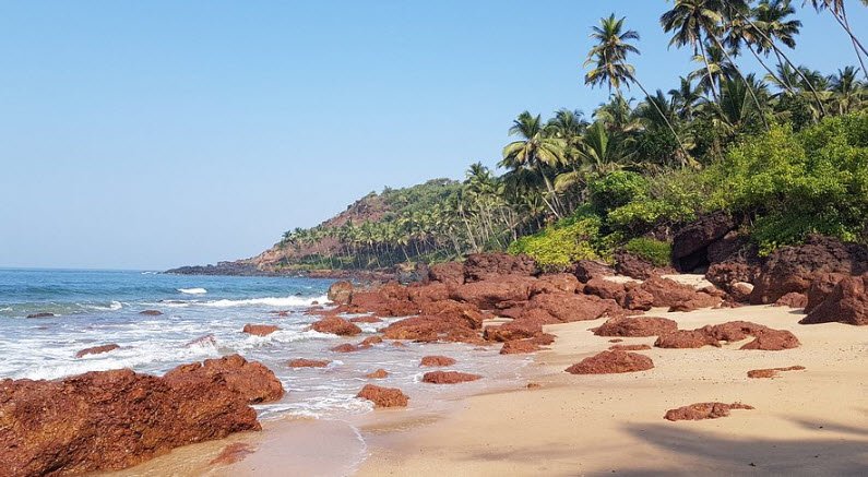 Canaguinim Beach, South Goa, India